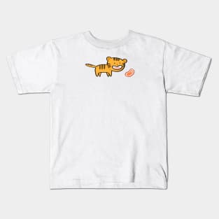 Cute tiger cartoon Kids T-Shirt